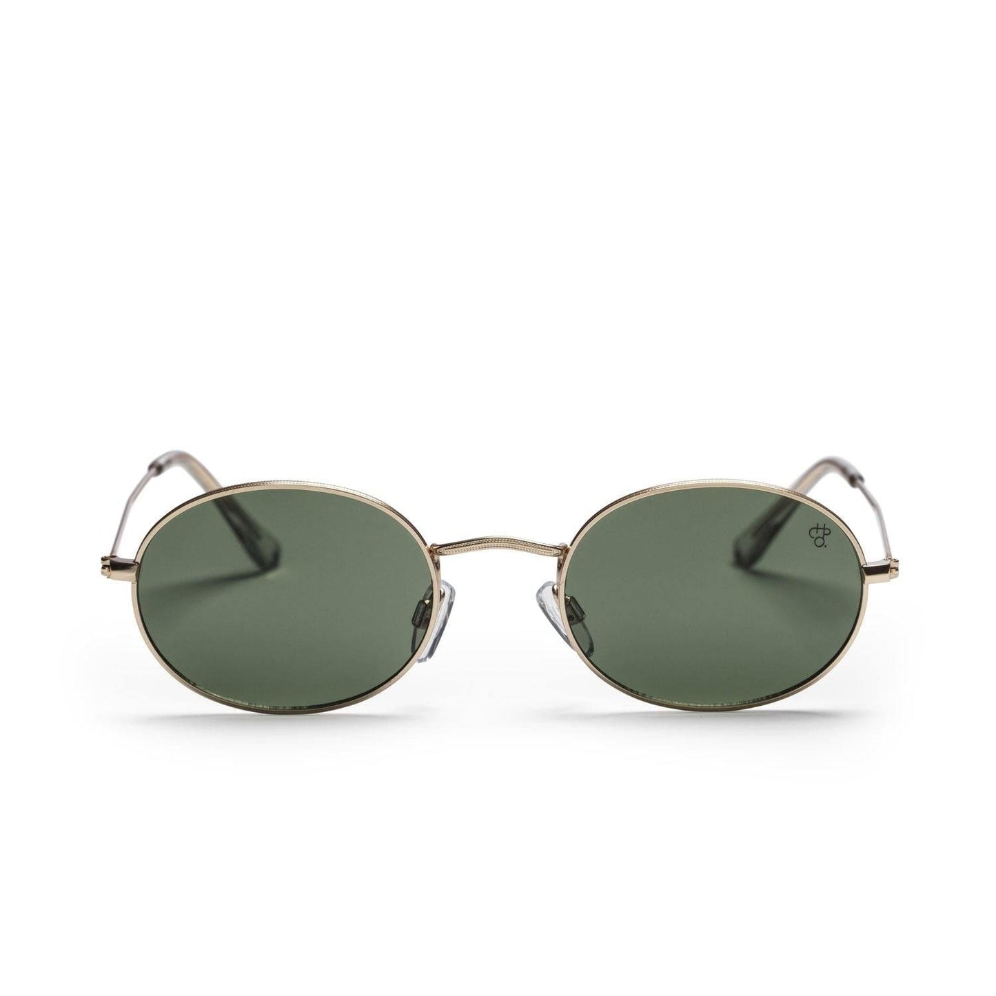 CHPO Sunglasses Shaun - Golden frame and Green lens