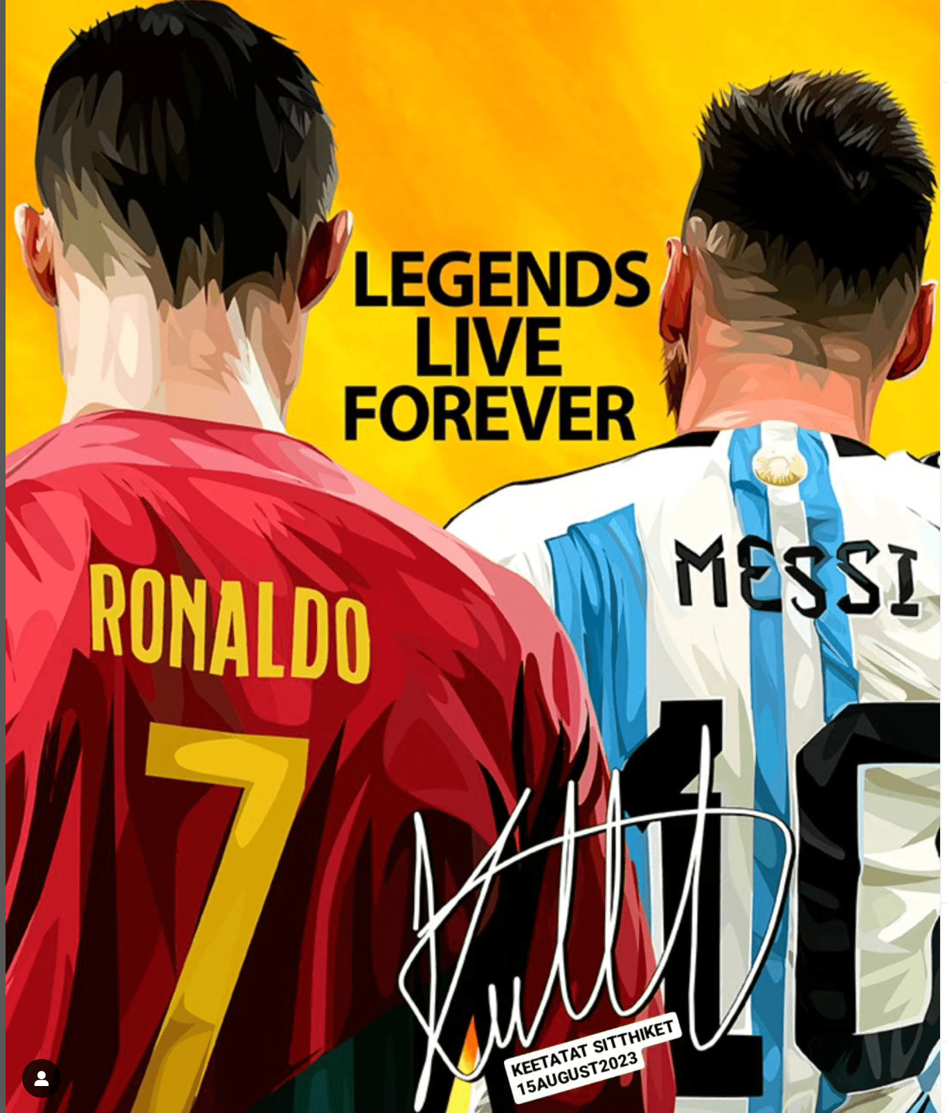 Cristiano Ronaldo Pop Art Poster SIUUUUUUU! – OBRABO