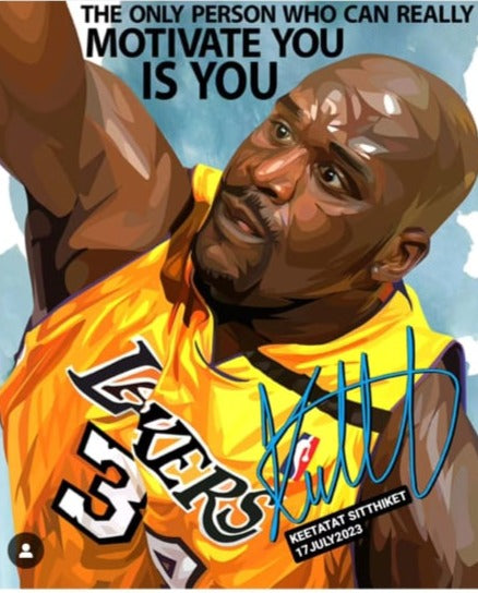 Famous Pop Art Frames SMALL SHAQUILLE ONEAL