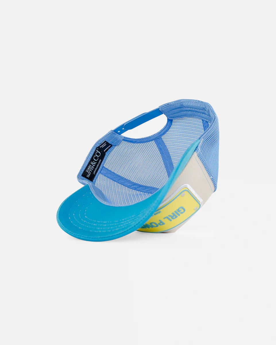 GIRL POWER -BLUE & WHITE