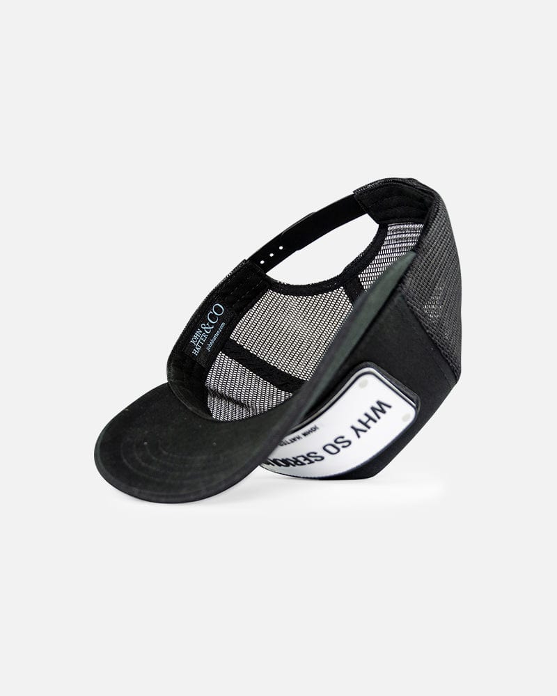 JOHN HATTER & CO Caps WHY SO SERIOUS? - RUBBER