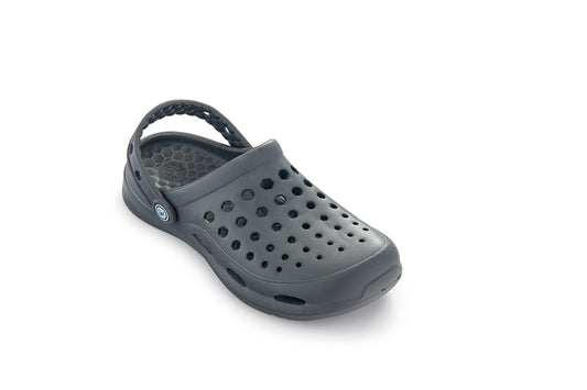 Adults Active Clog Solid Charcoal