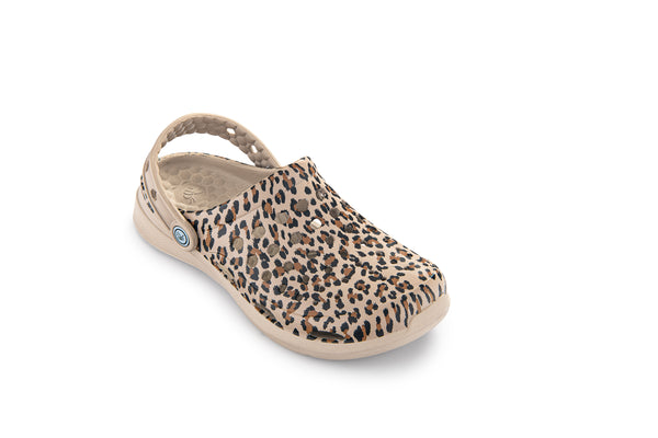 Active Clog Adults Graphic Leopard