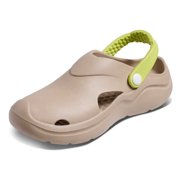 Women's Studio Clog Solid Driftwood/Citrus