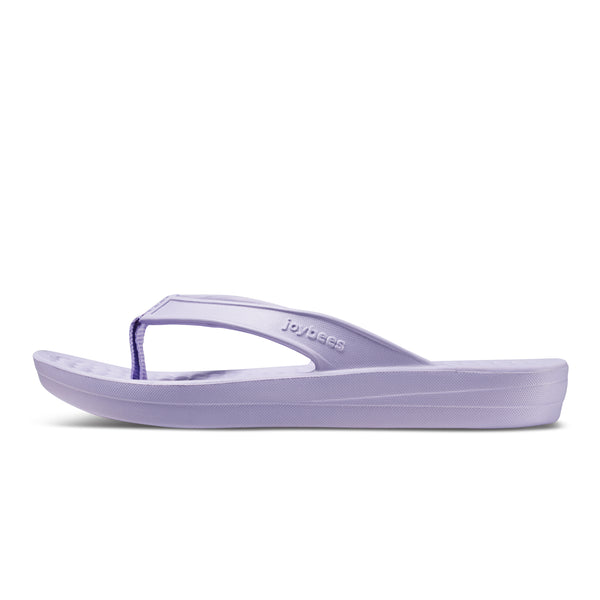 Women's Varsity Flip Solid Pastel Lilac