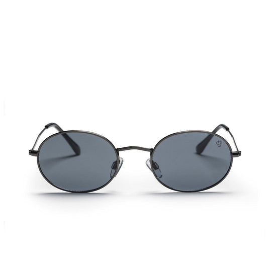 CHPO Sunglasses Shaun - Gunmetal frame and Green lens