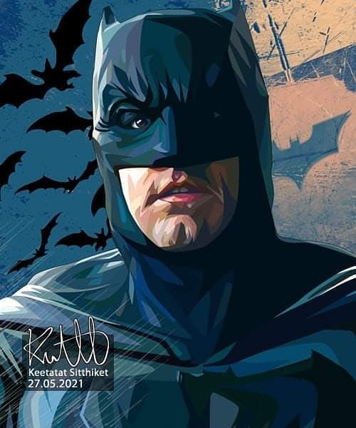 Famous Pop Art Frames Batman Pop Art Poster