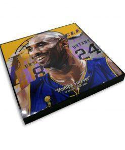 Famous Pop Art Frames Kobe Bryant Pop Art Poster "Mamba Forever"