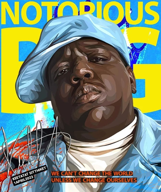 Famous Pop Art Frames SMALL BIGGIE SMALLZ VER 2