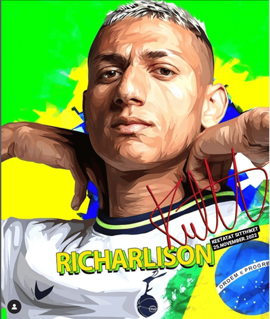 Famous Pop Art Frames SMALL RICHARLISON