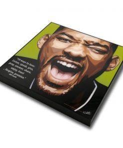 Famous Pop Art Frames SMALL Will Smith Print Pop Art Poster "10 ways to love"
