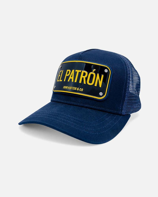 JOHN HATTER & CO Caps EL PATRON NAVY