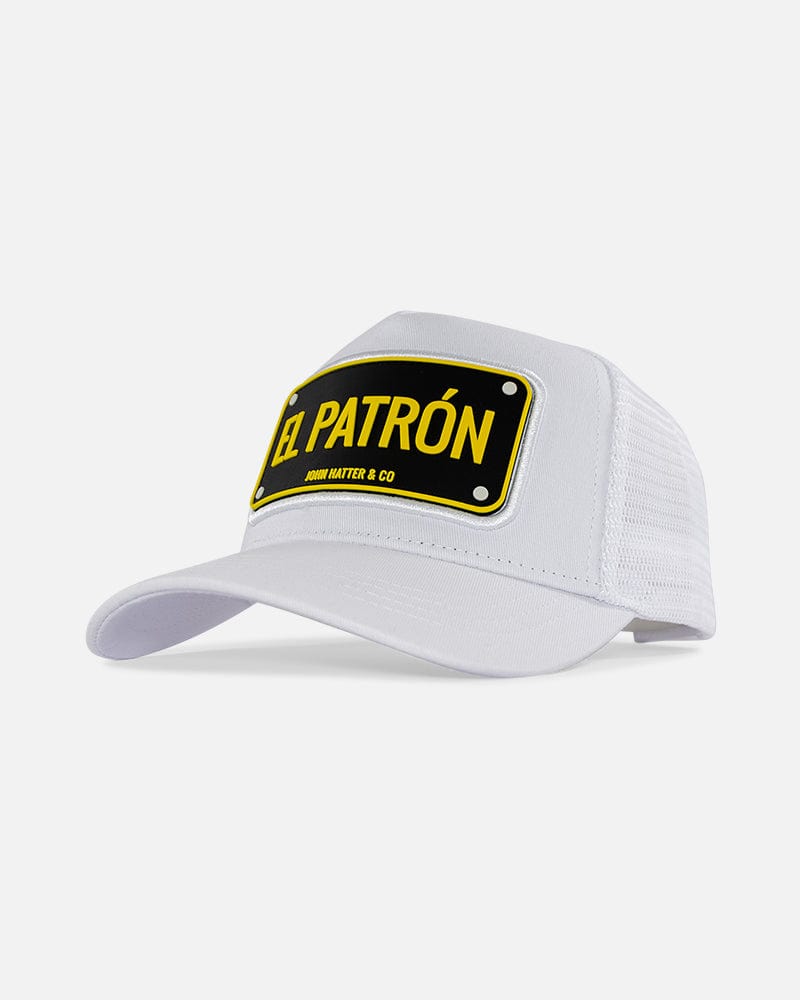 JOHN HATTER & CO Caps EL PATRON WHITE - RUBBER