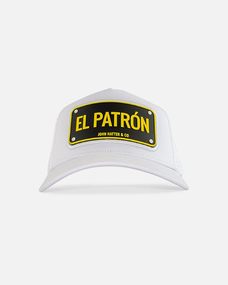 JOHN HATTER & CO Caps EL PATRON WHITE - RUBBER