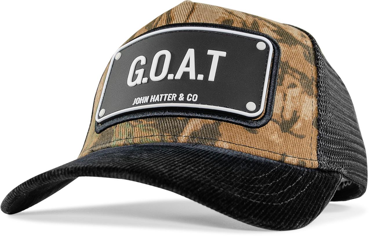 JOHN HATTER & CO Caps G.O.A.T REALTREE CAMO - RUBBER CAP