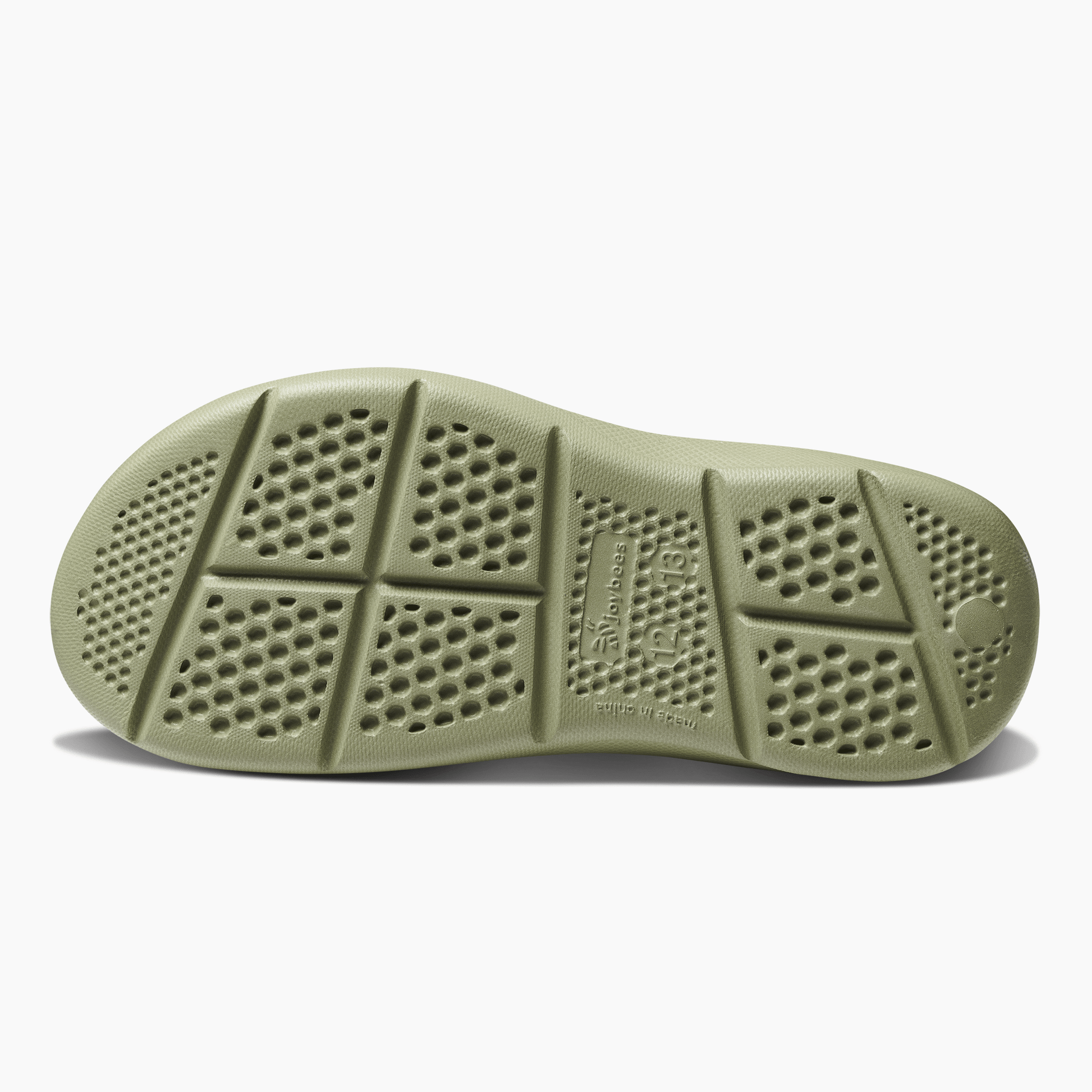 JOYBEES Boys Adventure Sandal Solid Olive/Burnt Orange