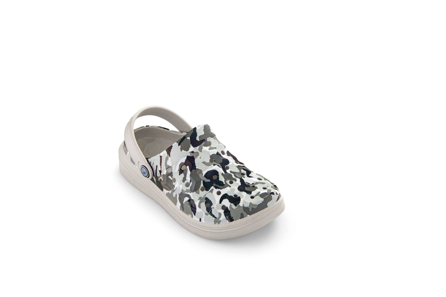 JOYBEES Boys Varsity Clog Graphic Grey Camo