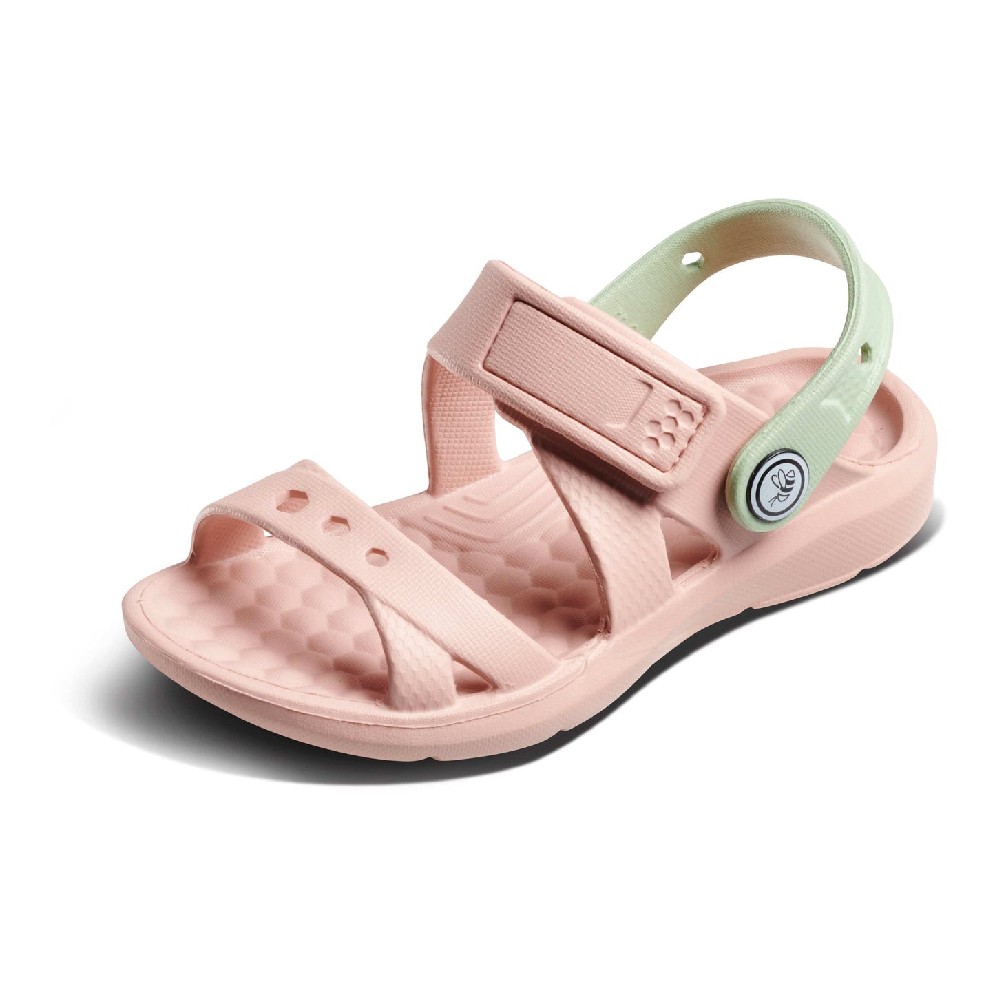 JOYBEES Girls Adventure Sandal Solid Heavenly/Pistachio