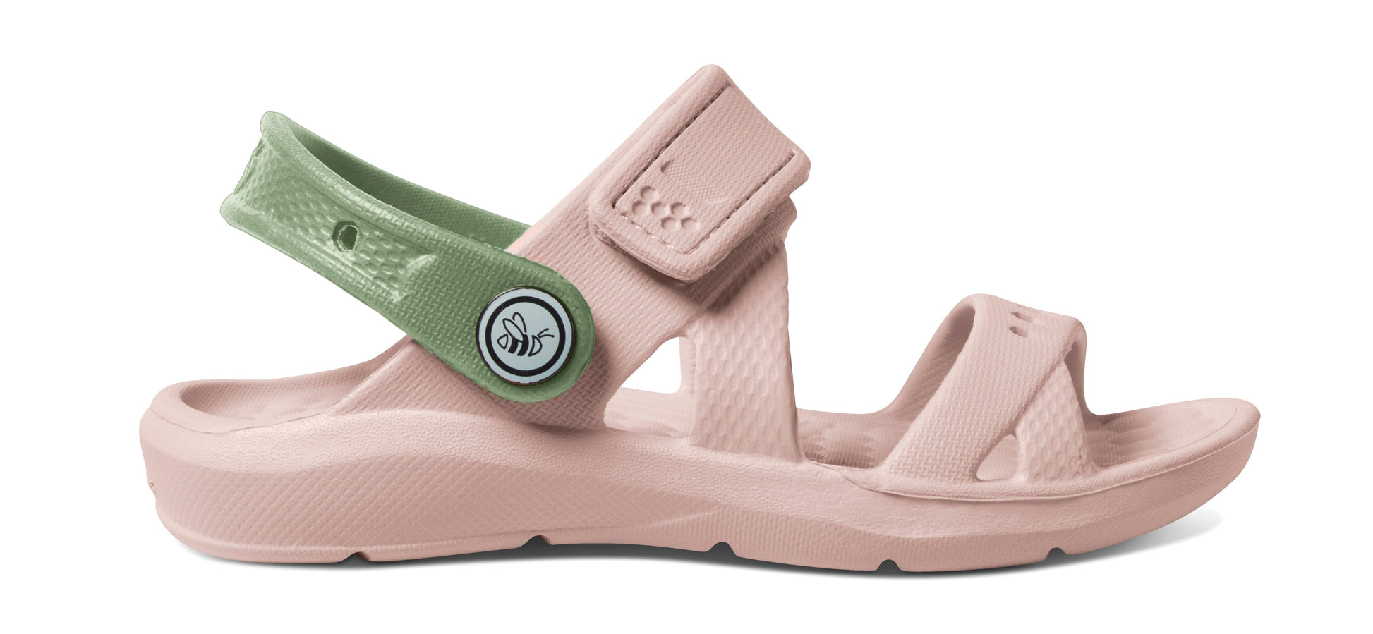 JOYBEES Girls Adventure Sandal Solid Heavenly/Pistachio