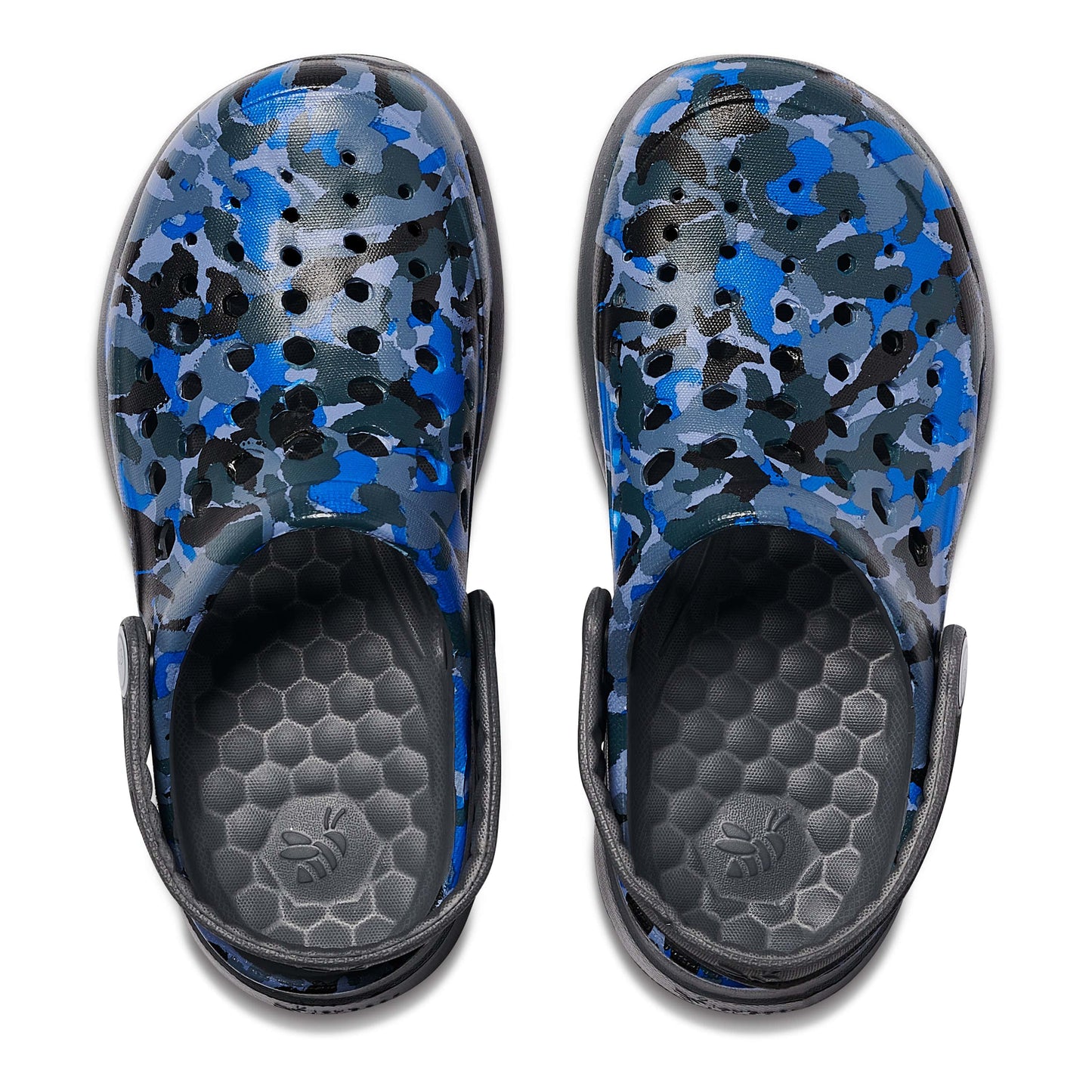 JOYBEES Shoes Boys Active Clog Graphic Blue Camo