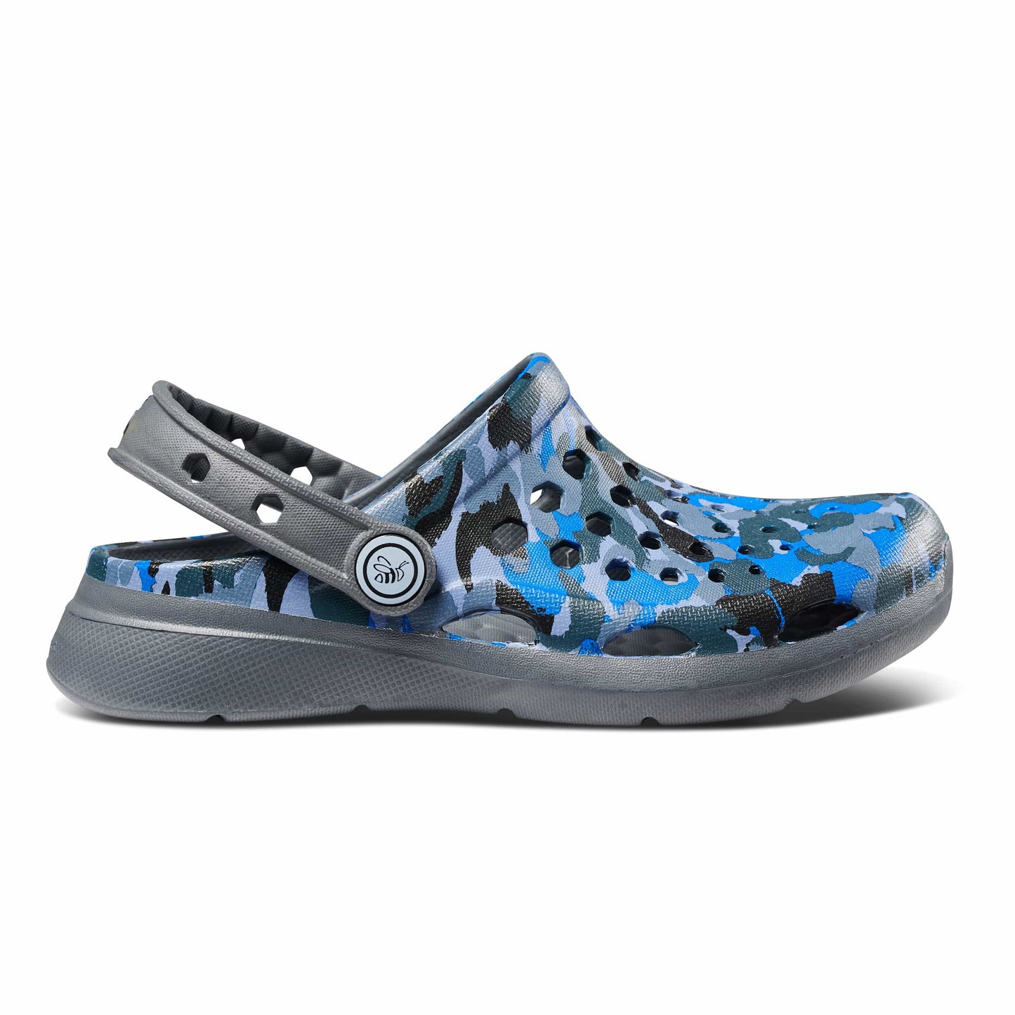 JOYBEES Shoes Boys Active Clog Graphic Blue Camo