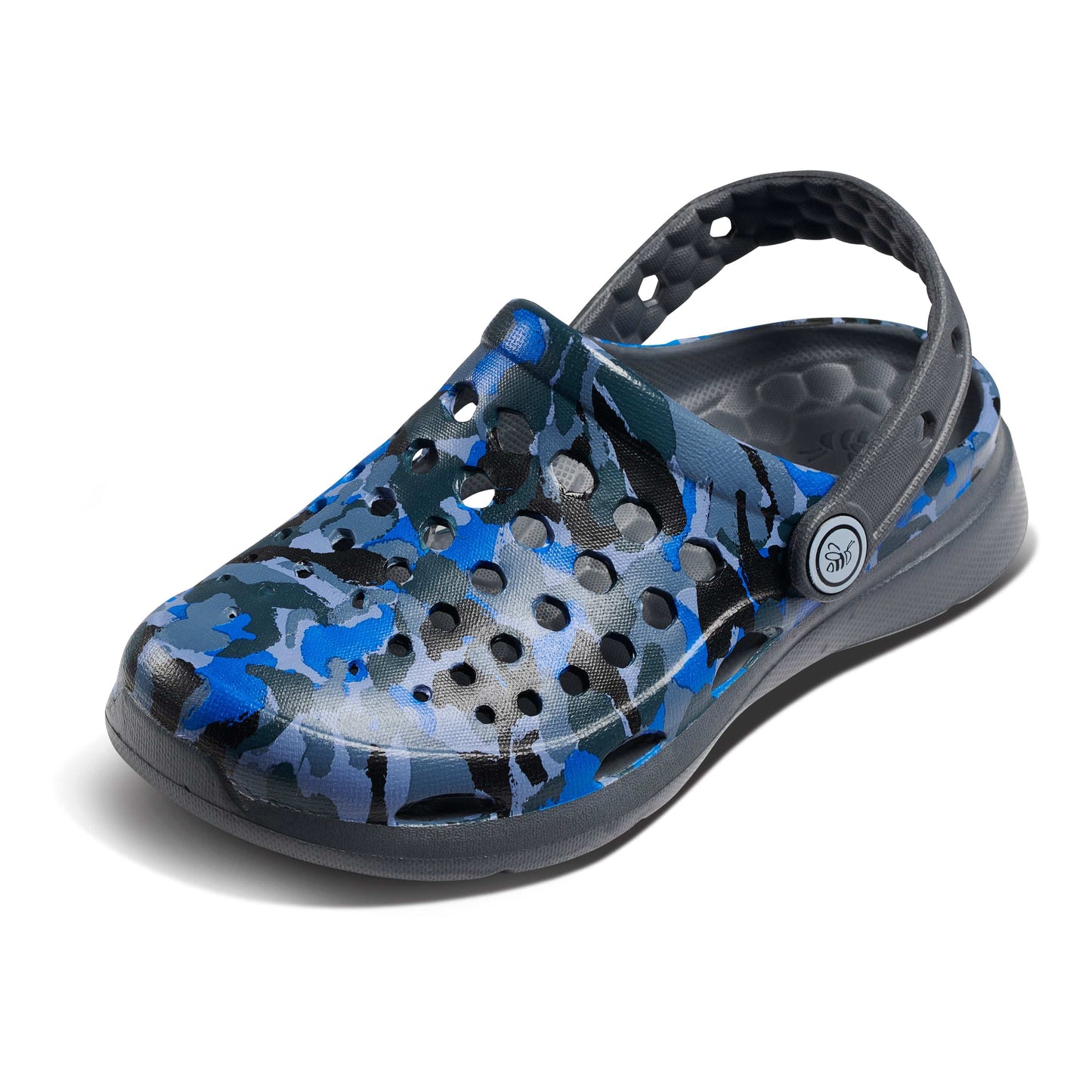 JOYBEES Shoes Boys Active Clog Graphic Blue Camo