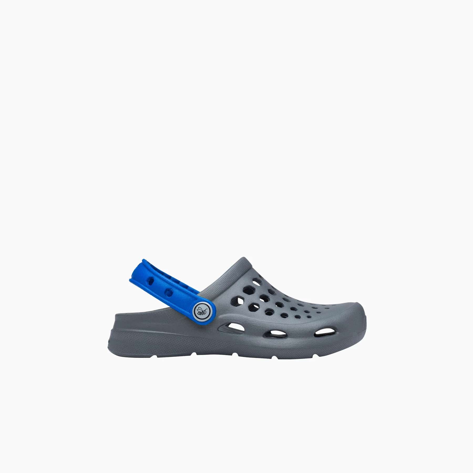 JOYBEES Shoes Boys Active Clog Solid Charcoal/Sport Blue