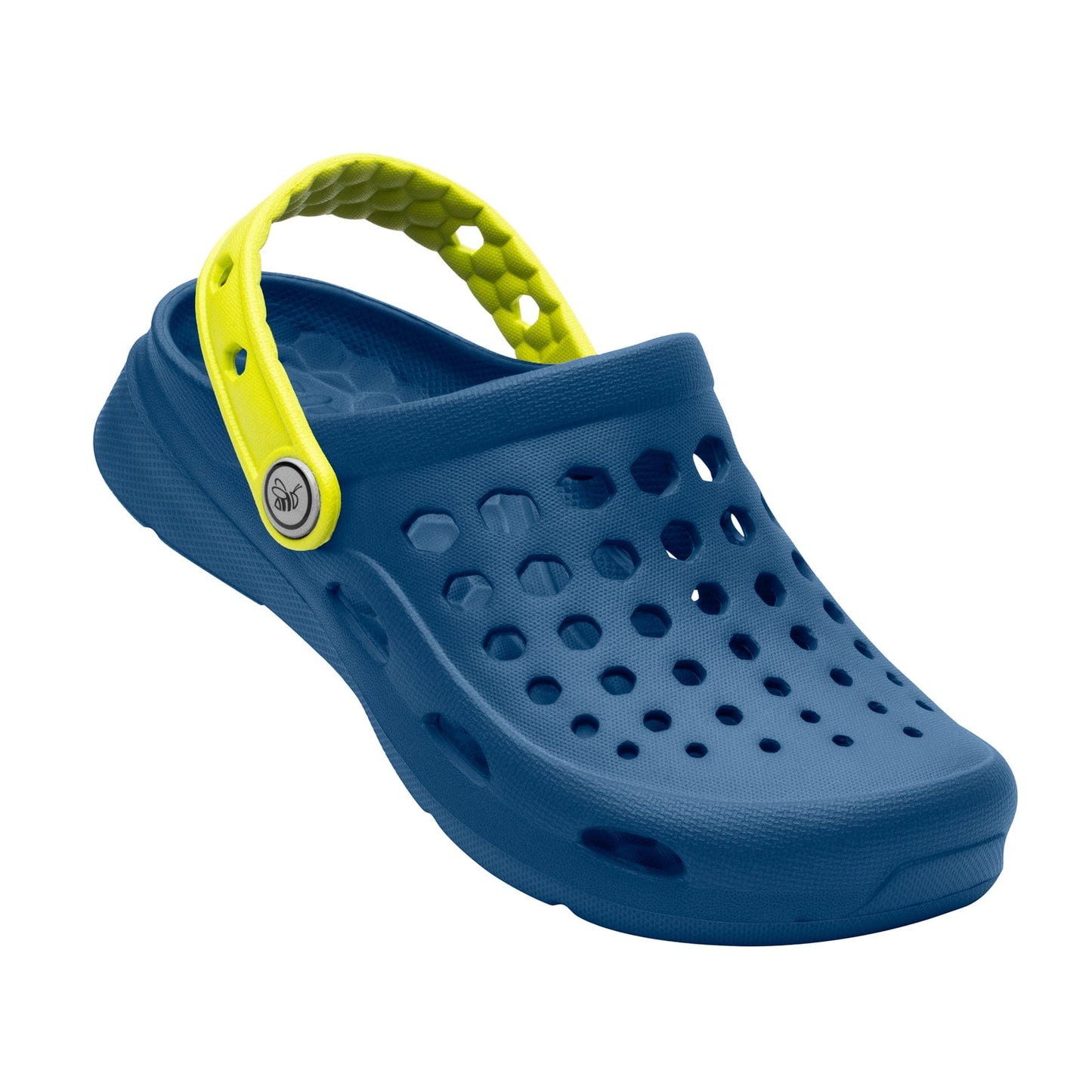 JOYBEES Shoes Boys Active Clog Solid Navy/Citrus