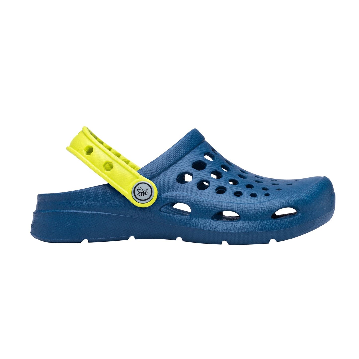 JOYBEES Shoes Boys Active Clog Solid Navy/Citrus