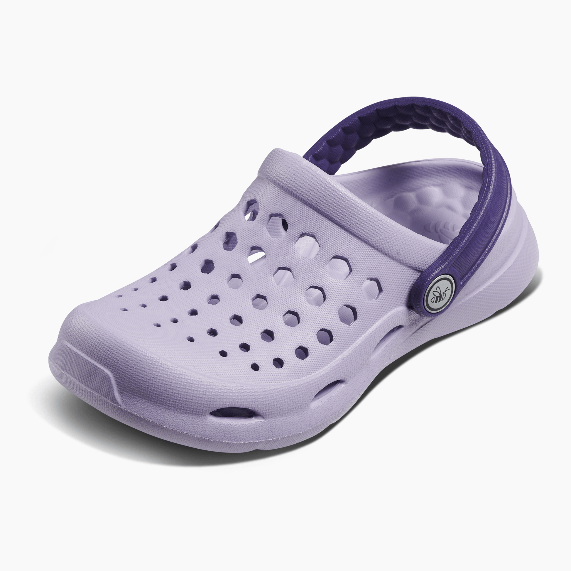 JOYBEES Shoes Girls Active Clog Solid Pastel Lilac/Enchantment