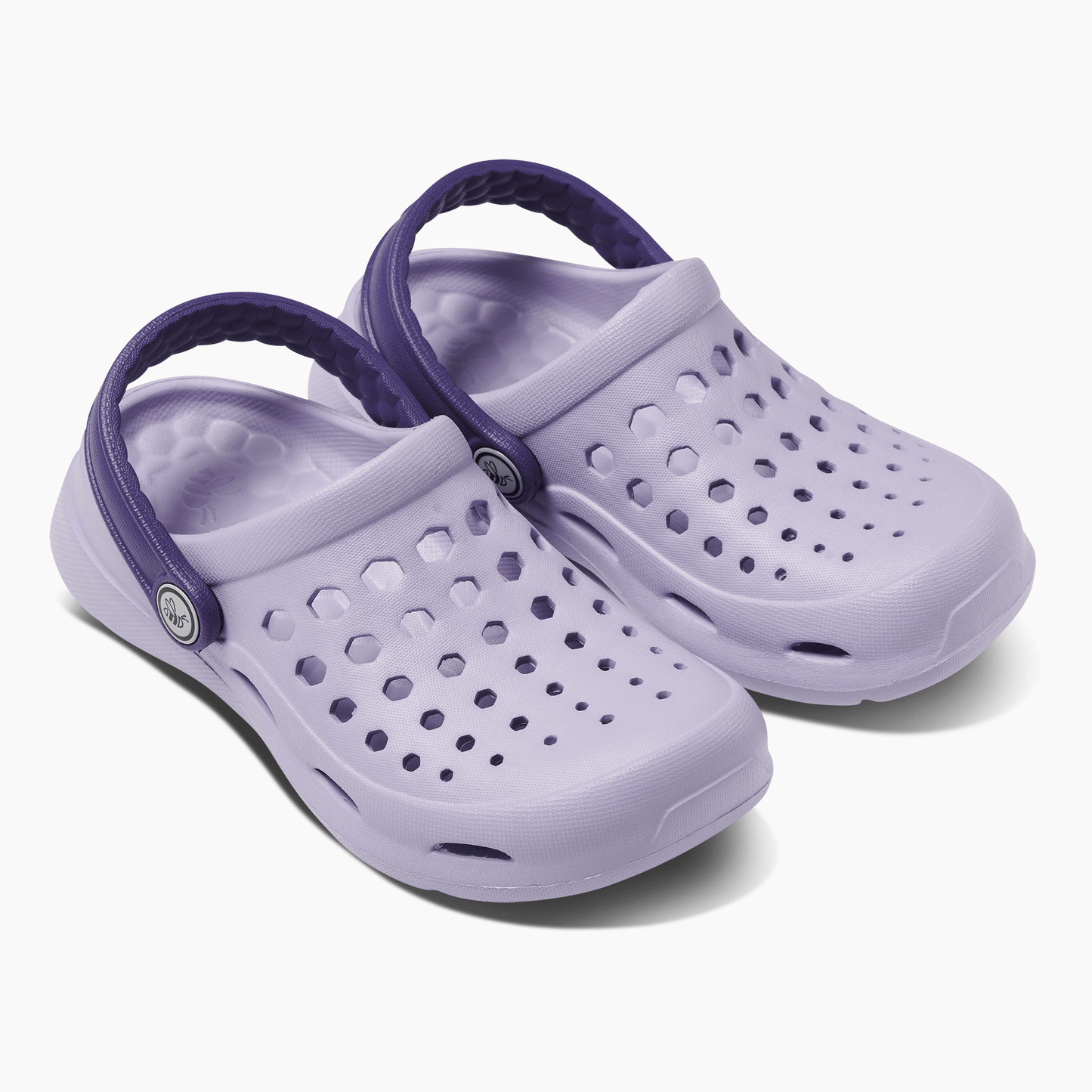 JOYBEES Shoes Girls Active Clog Solid Pastel Lilac/Enchantment