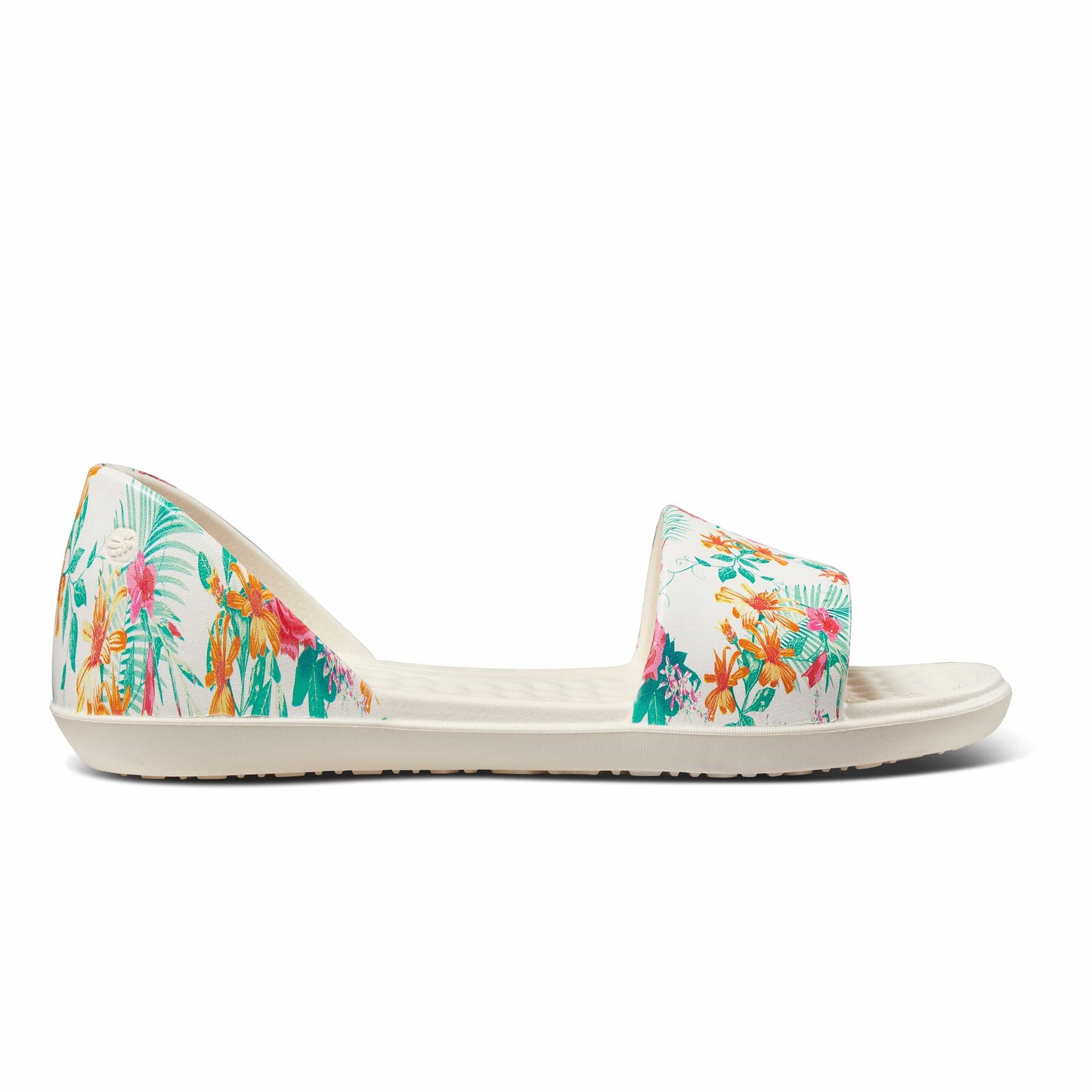 JOYBEES Shoes Women's Friday Flat Tropical Palm / Bone