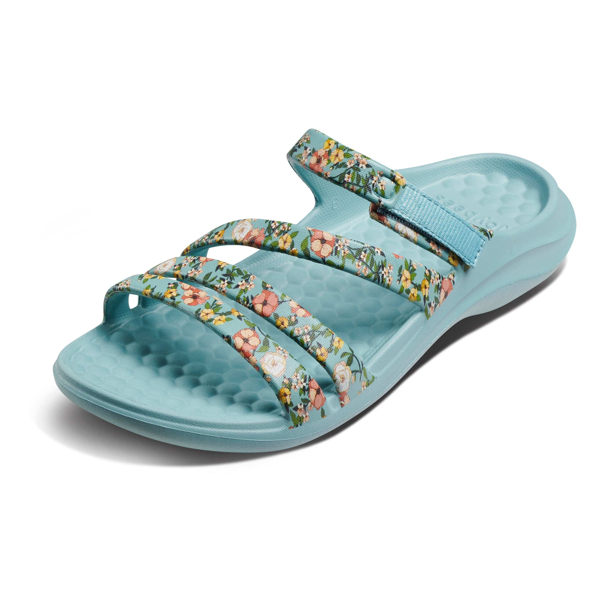 JOYBEES Shoes Women's Lakeshore Sandal Graphic Spring Floral/Marina-Women