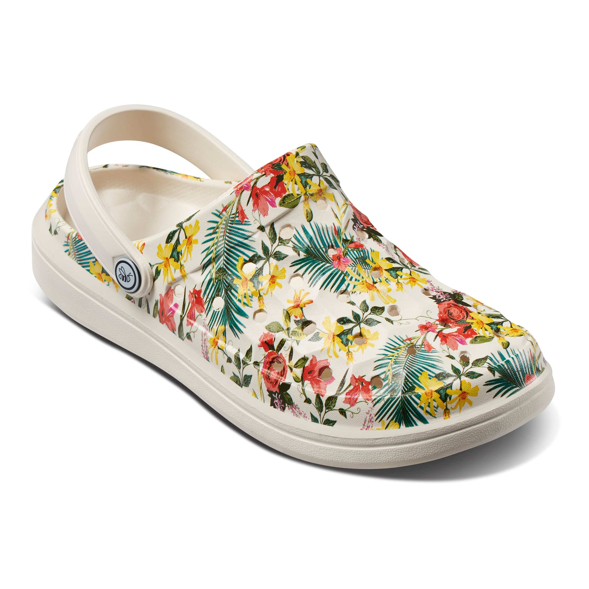 JOYBEES Shoes WOMEN'S VARSITY CLOG -  Bone Tropical Floral