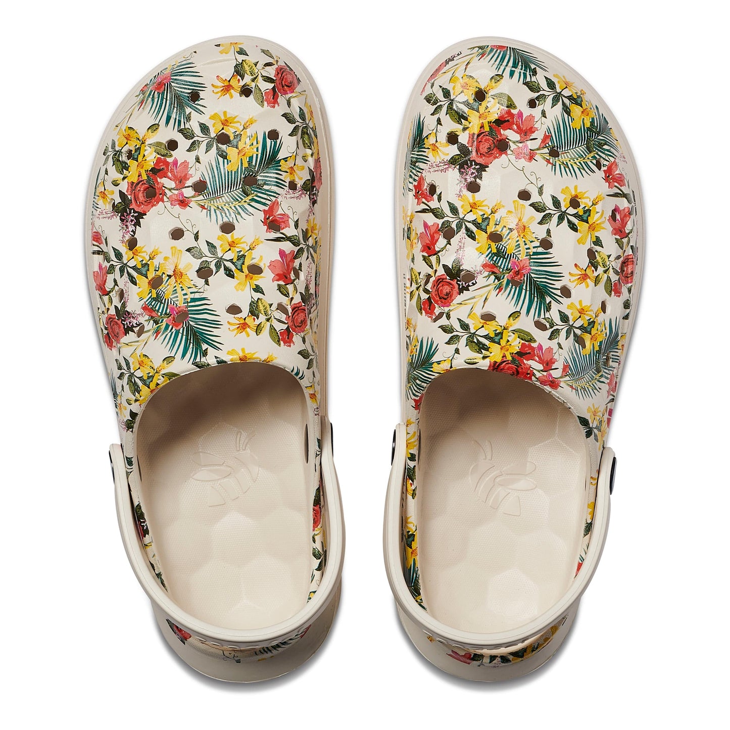 JOYBEES Shoes WOMEN'S VARSITY CLOG -  Bone Tropical Floral