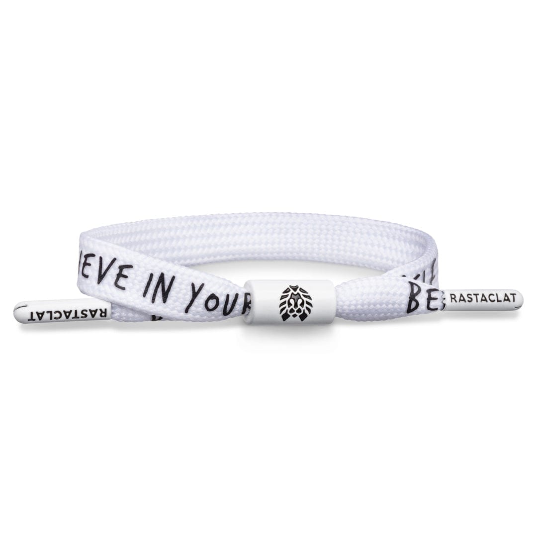 Rastaclat Bracelet BELIEVE - WHITE  - S/M