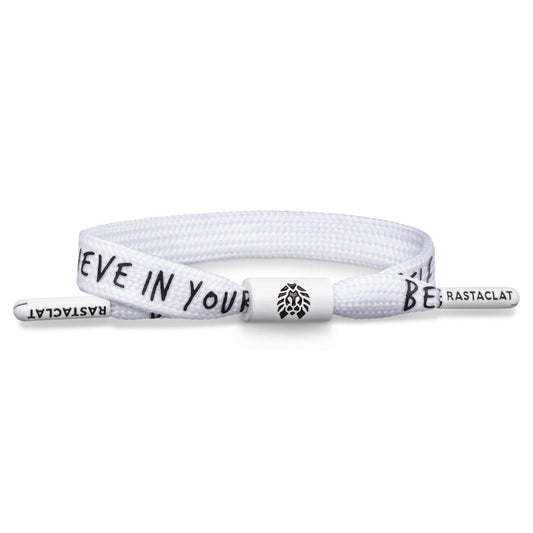 Rastaclat Bracelet BELIEVE - WHITE  - S/M