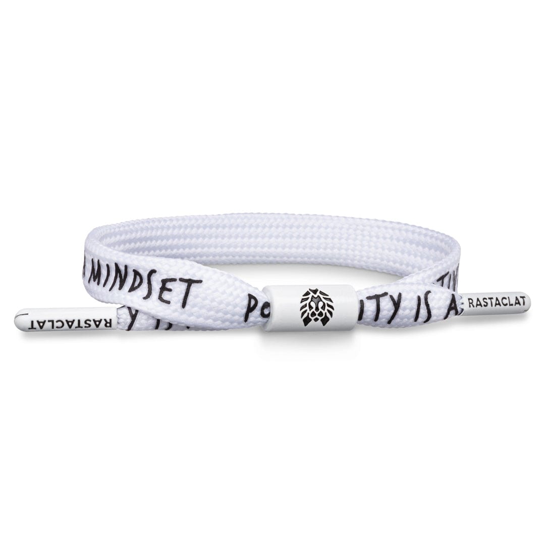 Rastaclat Bracelet MINDSET- WHITE  - S/M