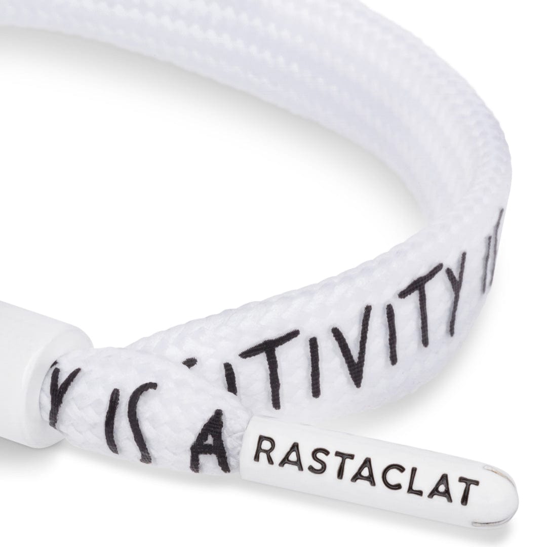 Rastaclat Bracelet MINDSET- WHITE  - S/M