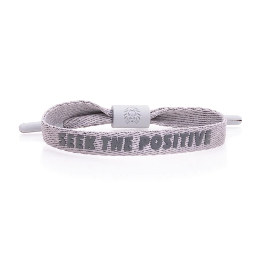 Rastaclat Bracelet SEEK THE POSITIVE M/L GREY