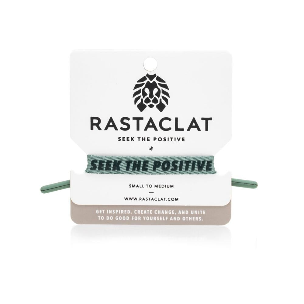 Rastaclat Bracelet SEEK THE POSITIVE S/M GREY