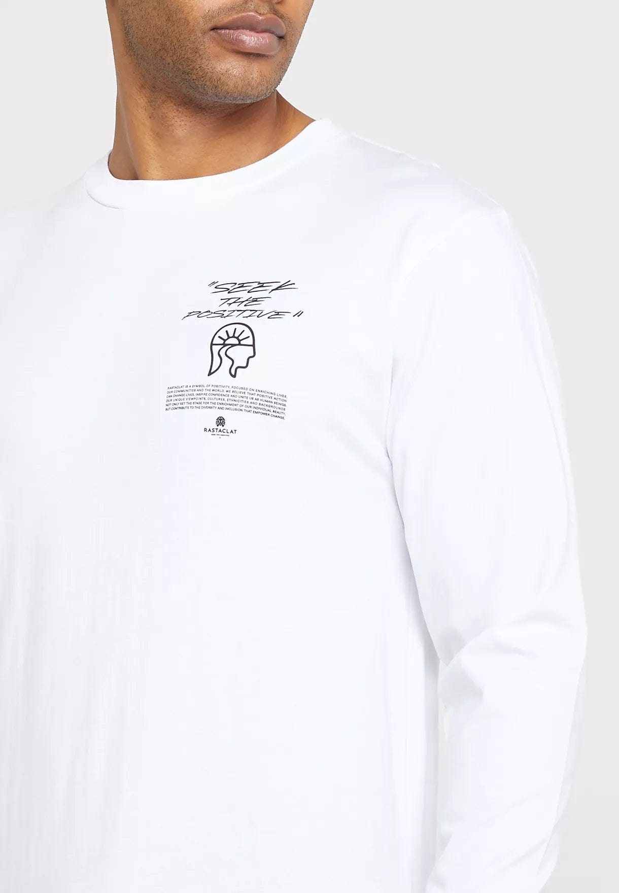 RASTACLAT T-SHIRT BOARDWALK LONG SLEEVES TEE - WHITE