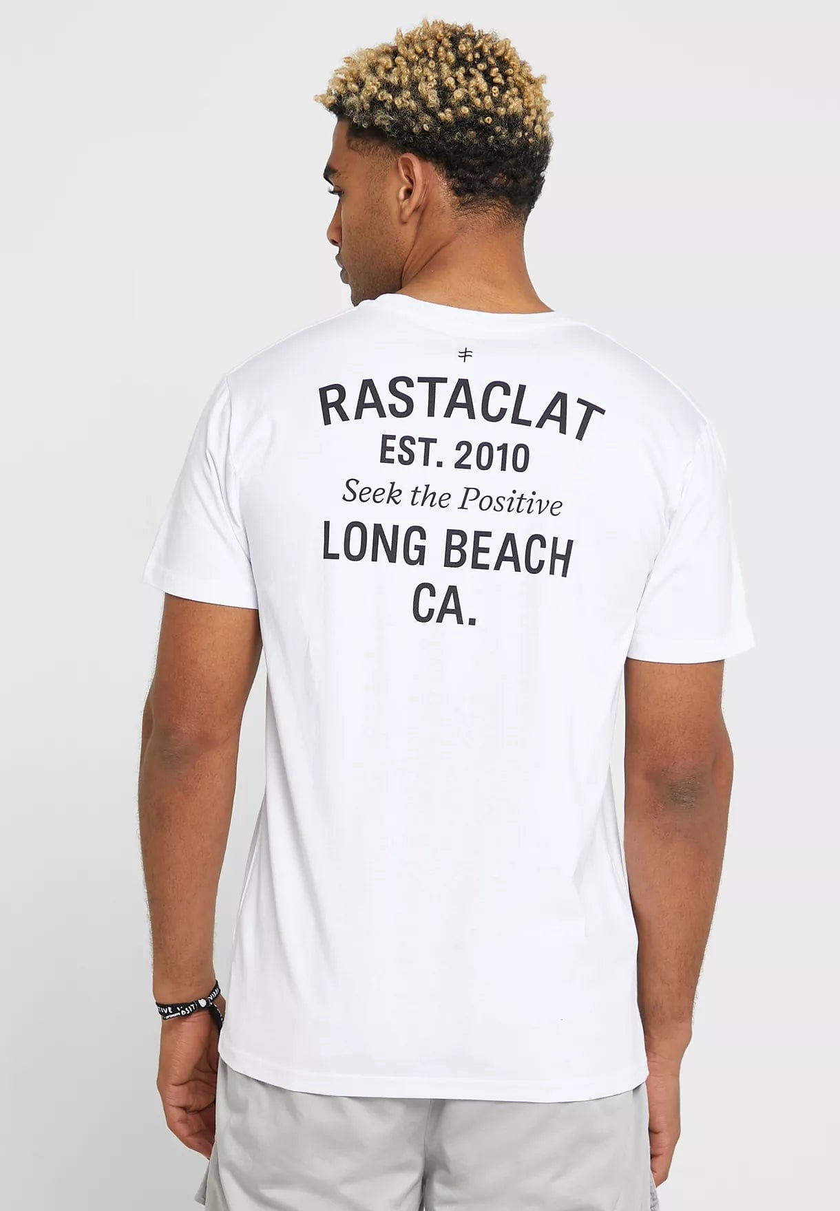 RASTACLAT T-SHIRT CORE POCKET SS TEE - WHITE