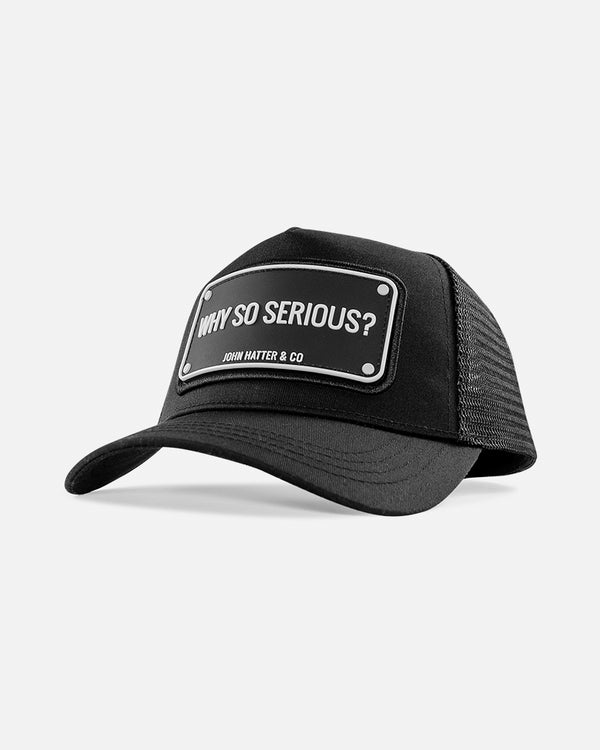 RUBBER - WHY SO SERIOUS? BLACK ON BLACK